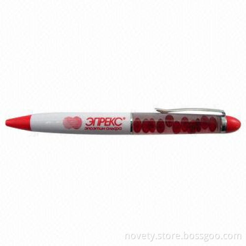 Liquid Floater Pens, 2D/2D logo inside, customized of your logos welcomed